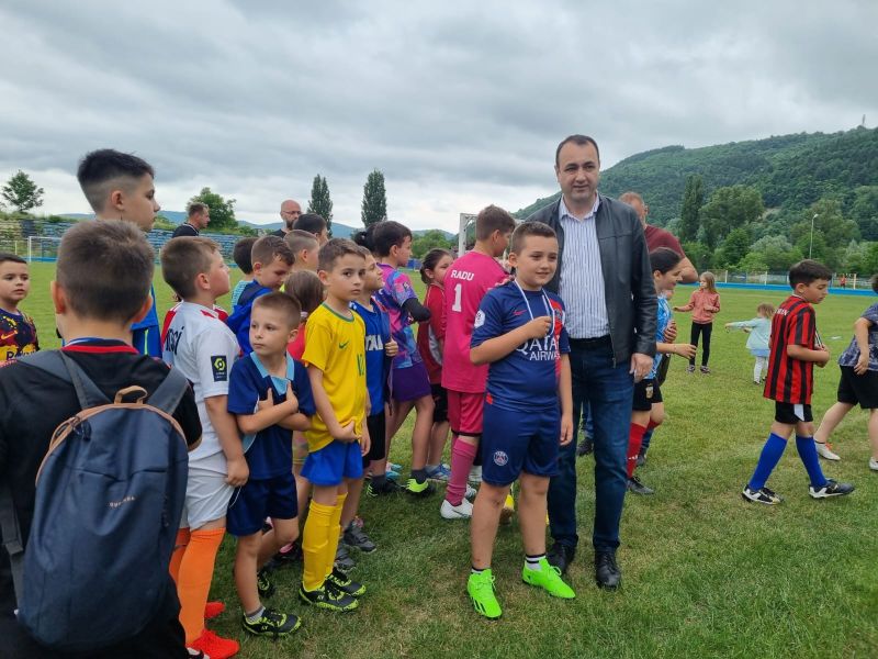 Ora de Fotbal, un proiect inițiat de CSM Sighet și finanțat de la Bugetul local