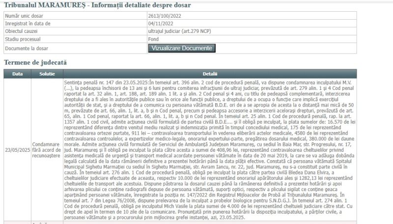 În urma unei escrocherii imobiliare de 1 milion de euro, anulate în final de justiție, păgubitul, după o altercație cu avocatul părții adverse, a fost condamnat în mod absurd la 13 ani și 6 luni de închisoare pentru ultraj judiciar