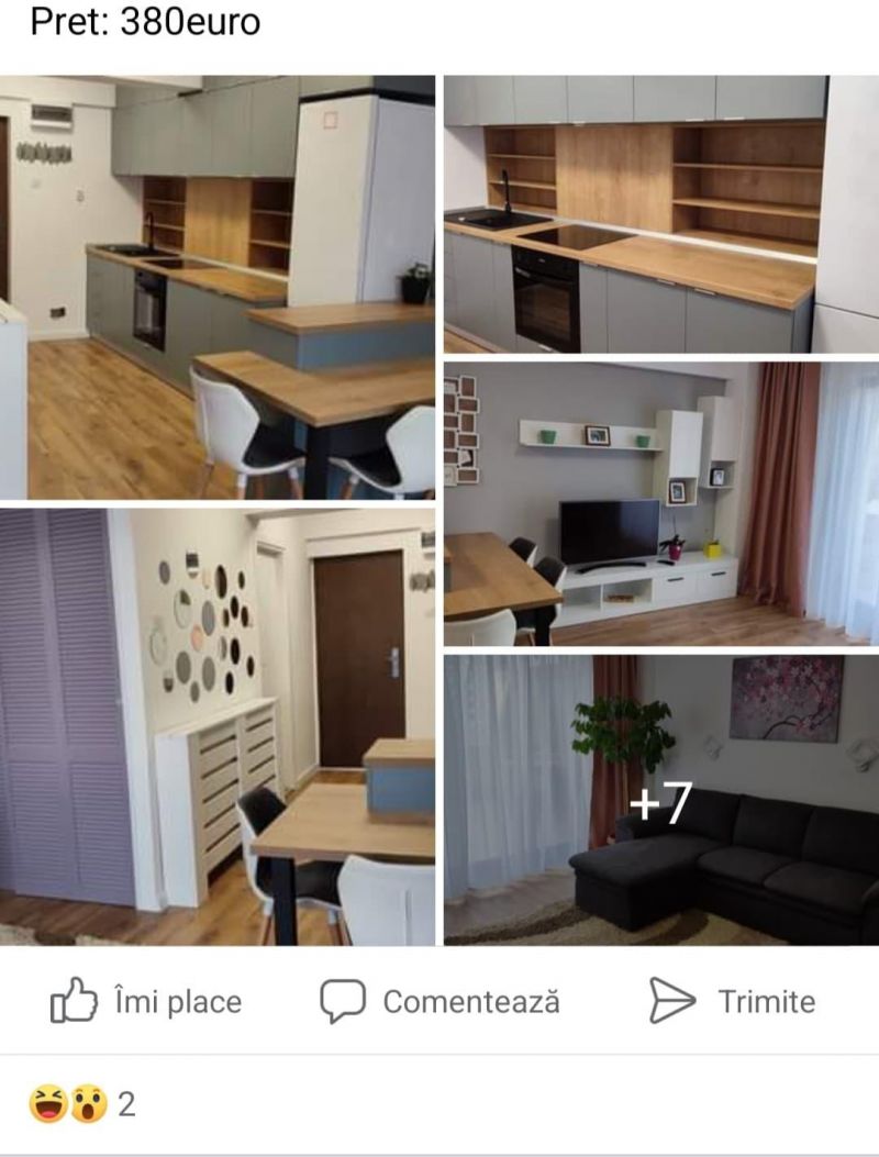 De râs și de plâns! Continuă parada chiriilor nesimțite la Cluj - Apartament cu 1 cameră la aproape 400 euro pentru o ”bucătărie-dormitor”