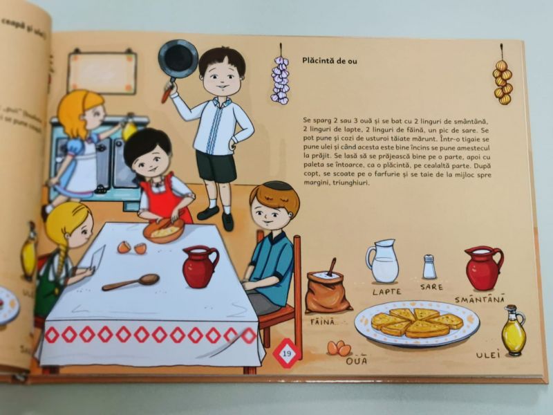 Muzeul Maramureșan a publicat cartea ”Din bucătăria bunicii – rețete tradiționale ilustrate pentru copii”