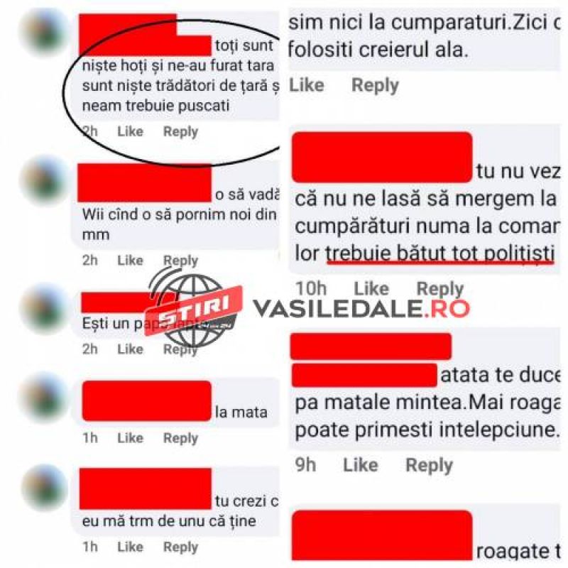 Borșean amendat cu 1.000 lei după ce a postat un comentariu pe Facebook în care susținea că toți polițiștii ar trebui bătuți și împușcați