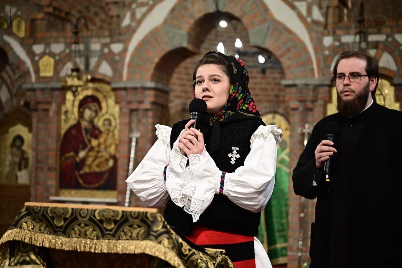 Concert de pricesne în Duminica Floriilor la Catedrala Episcopală ”Sfânta Treime” din Baia Mare